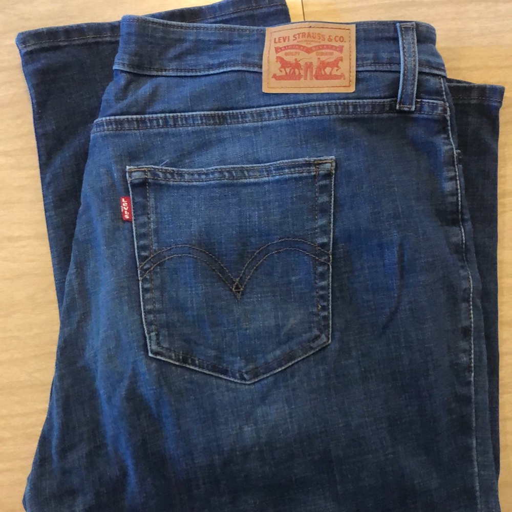 Levi’s Distressed Denim Jeans